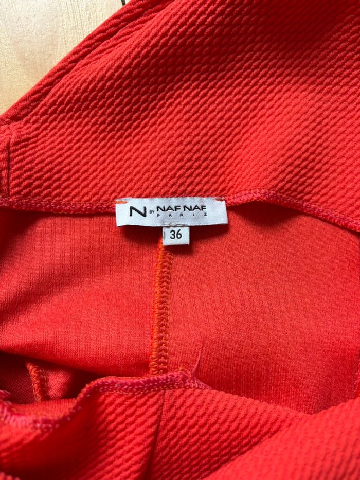 Robe Naf Naf corail t36 - photo numéro 3
