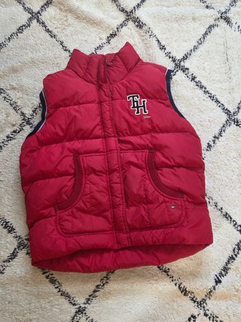 Doudoune sans manches Tommy Hilfiger Femme Taille L Rouge
