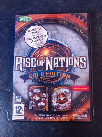 Rise of nations gold édition
