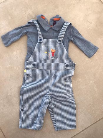 Ensemble salopette t shirt