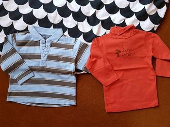 Lot de 2 articles garçon hiver 18 mois tcf