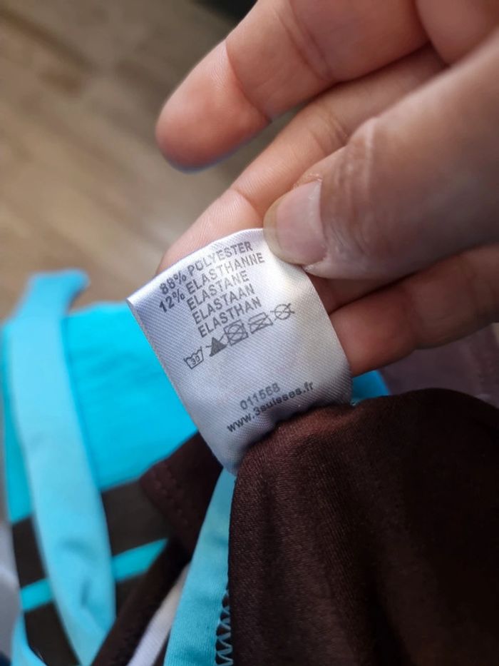 Maillot de bain 3 suisses T38 + paréo - photo numéro 4