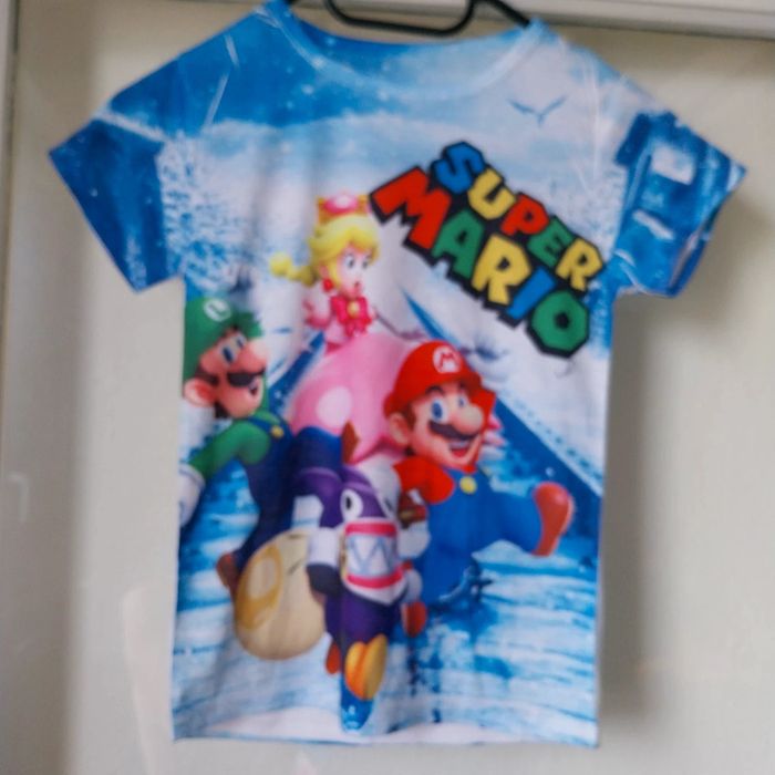 T-shirt super Mario neuf taille 6 ans - photo numéro 2