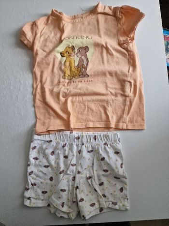 Pyjama 2 pièces taille 18mois