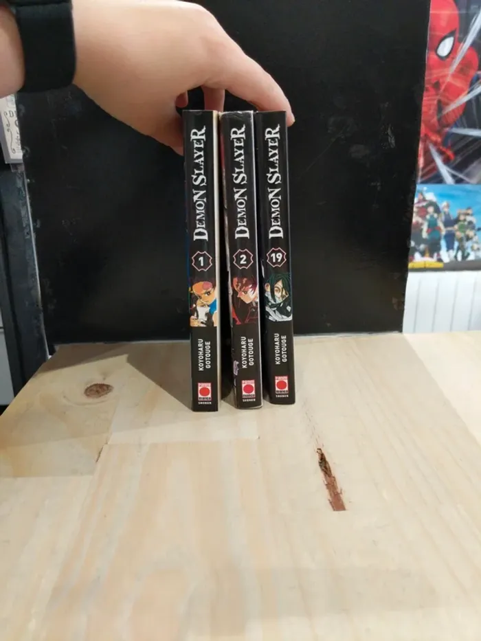 Lot Demon Slayer - Tome 1, 2 et 19 - photo numéro 2