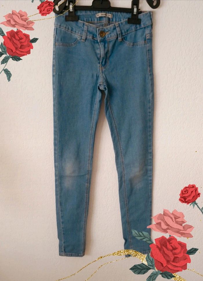 🤎 Jeans bleu pour femme taille 32
