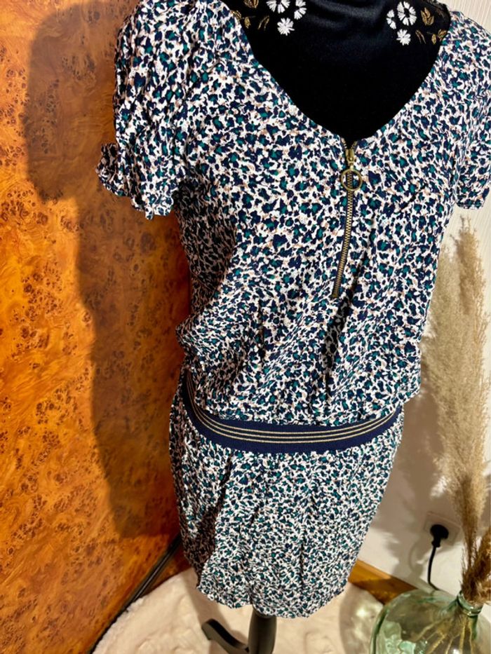 Robe femme fleurie Promod - Taille 38 - photo numéro 2