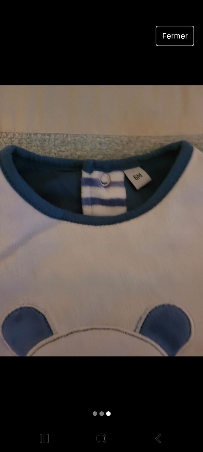 Ensemble bébé garçon 6 mois - photo numéro 3