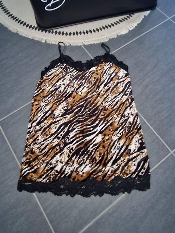 Débardeur femme léopard taille 38