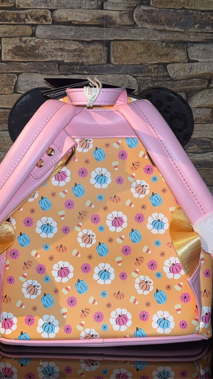 Sac à sos Loungefly Minnie Citrouille - photo numéro 6