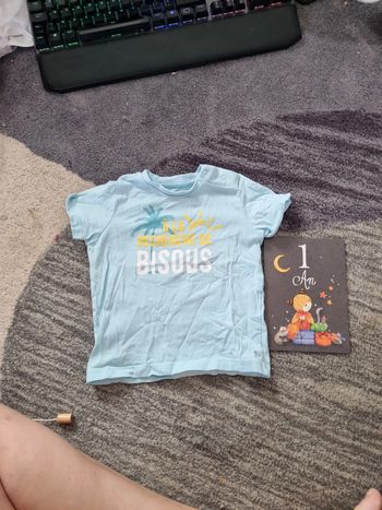 Tee shirt grain de blé 12 mois