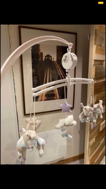 Tour de lit + portique musical