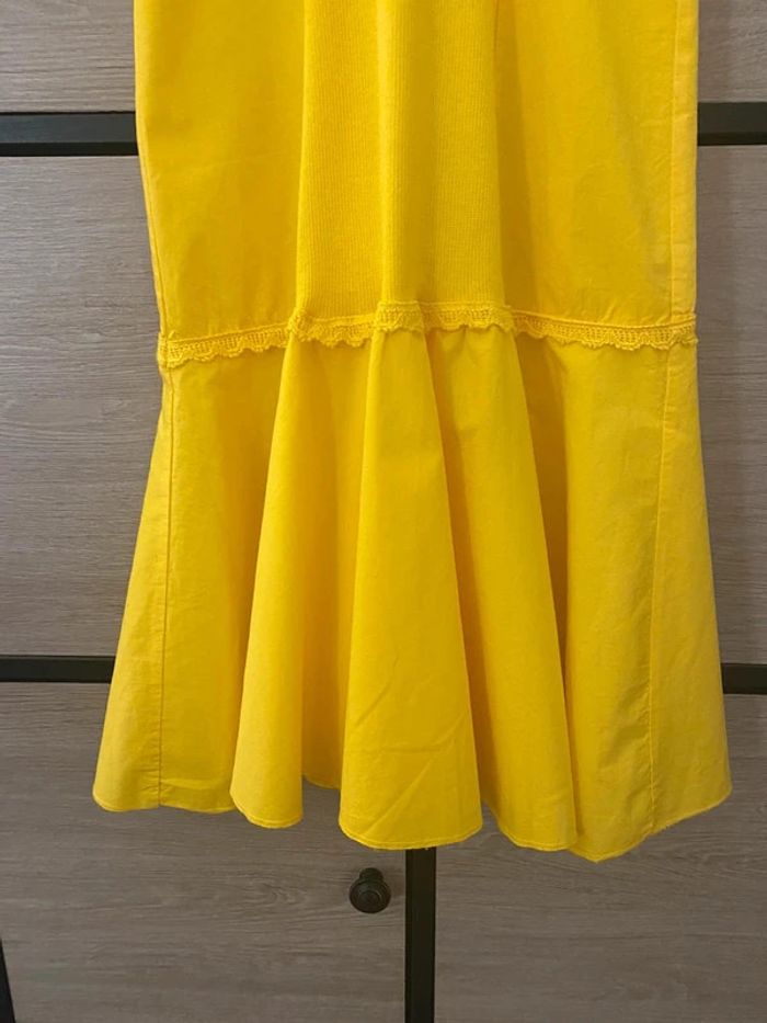Robe J&D à bretelles jaune Taille 34/36 - photo numéro 6