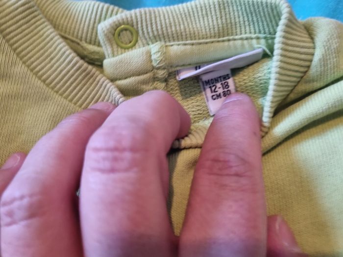 Pull vert 12 18 mois - photo numéro 2