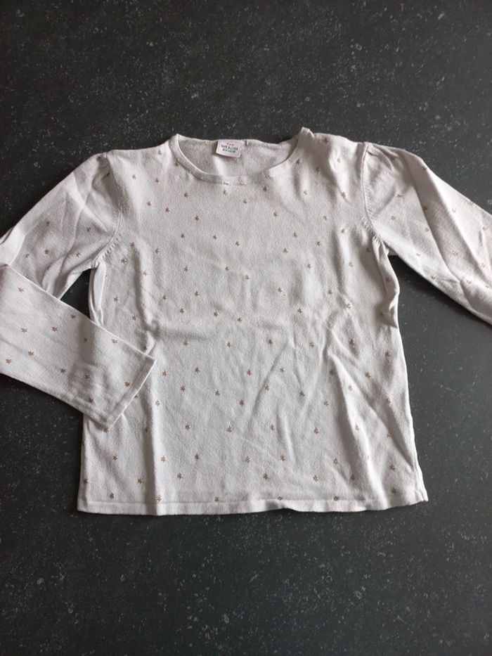 Pull fin étoile tao 10 ans taille petit - photo numéro 3