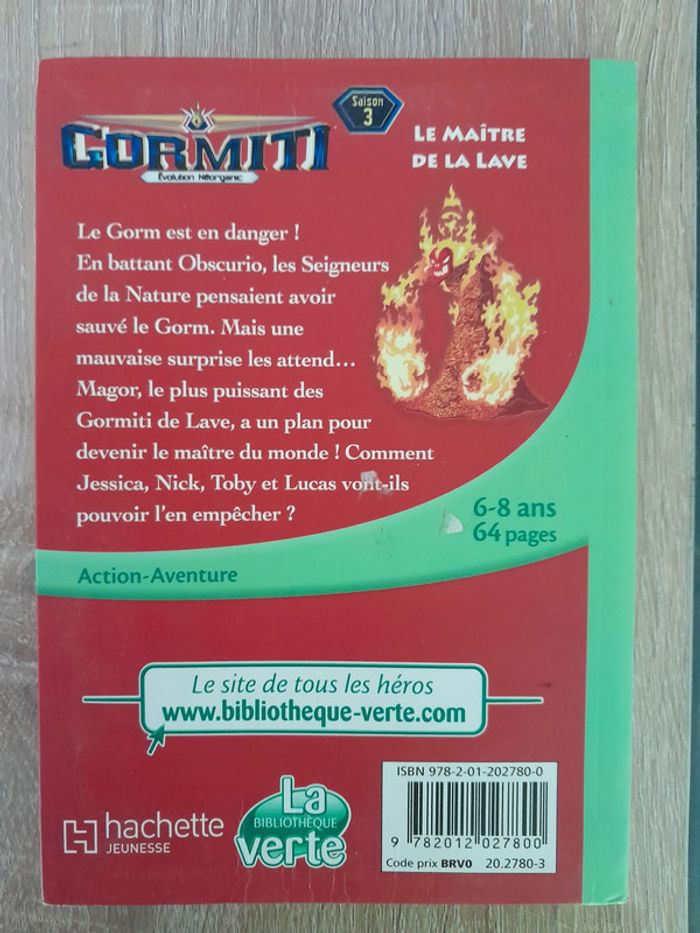 livre Gormiti saison 3 - le maître de la lave - photo numéro 3