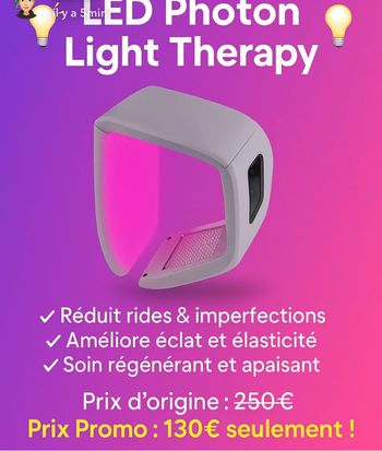 Led soins visage