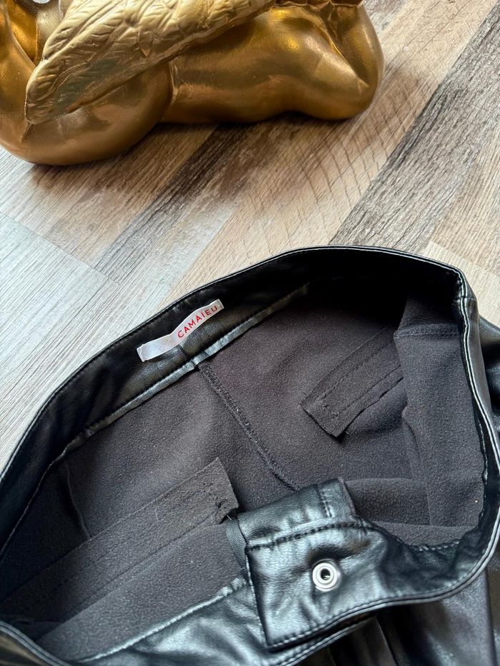 Pantalon skinny effet similicuir - photo numéro 5