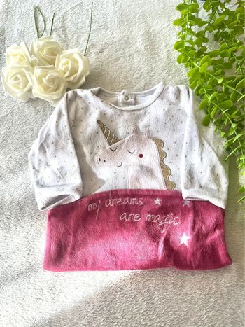 Très beau pyjama 1 pièce pour bébé fille