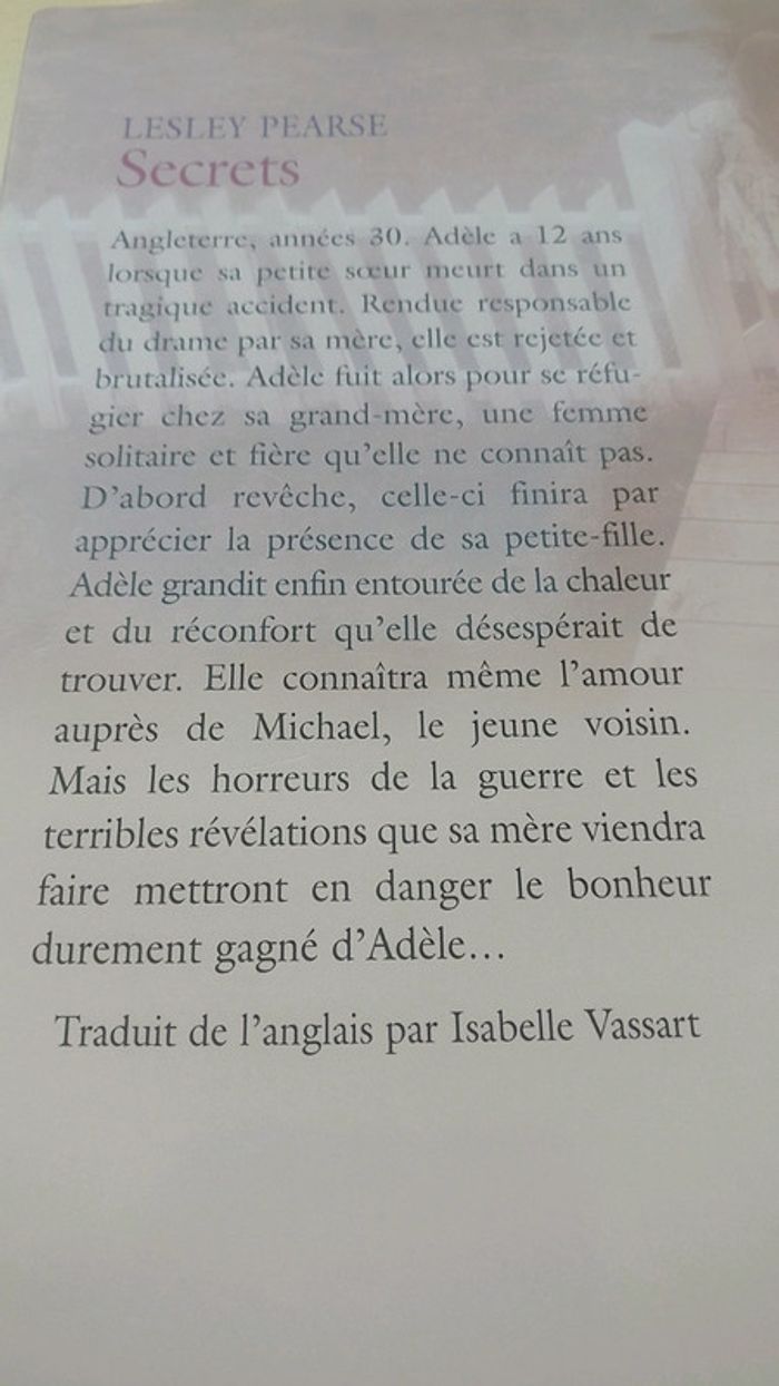 Secrets de Lesley Pearse - photo numéro 2