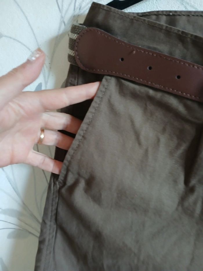 🍍 Short avec ceinture homme Tex taille 44 - photo numéro 7