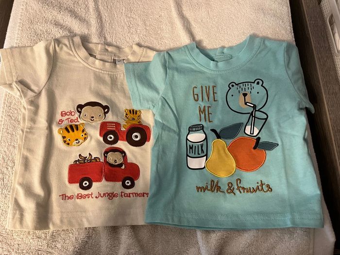 Lot t-shirts manches courtes