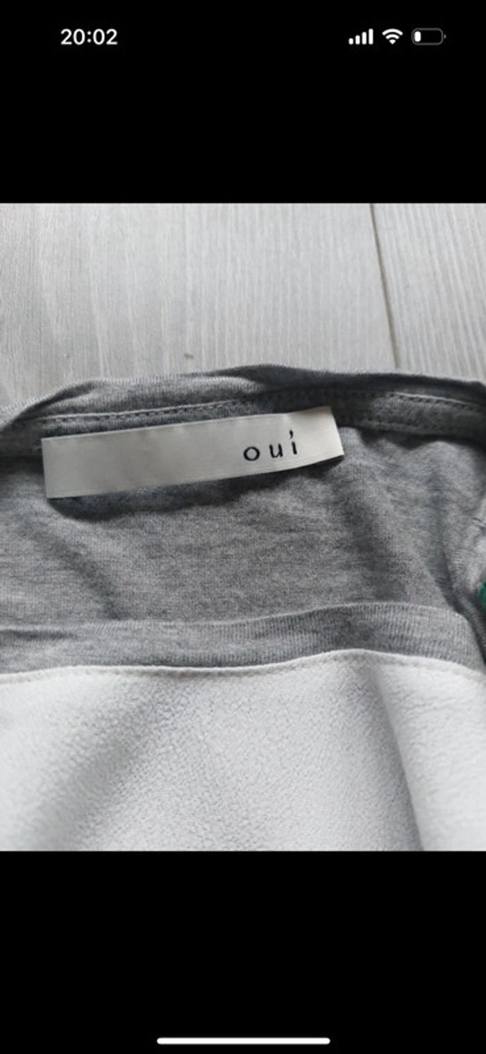 Tee-shirt Oui taille 36 - photo numéro 3