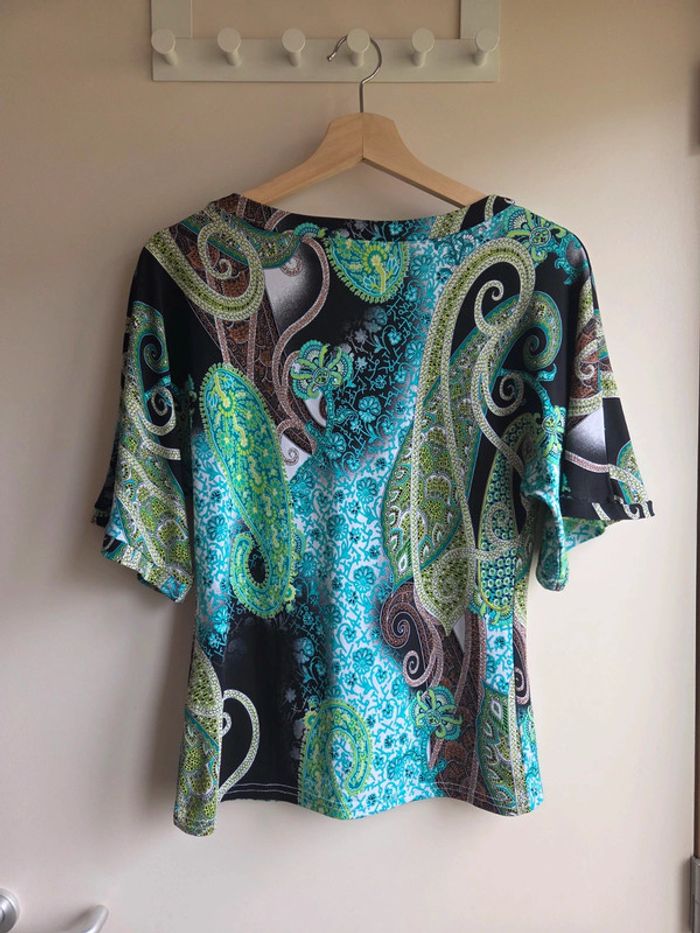 Blouse fluide imprimée xanaka - taille s - photo numéro 5