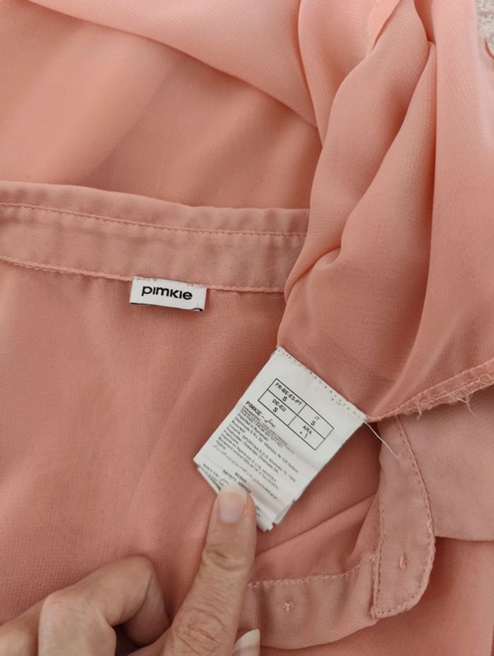 Blouse saumon - photo numéro 4