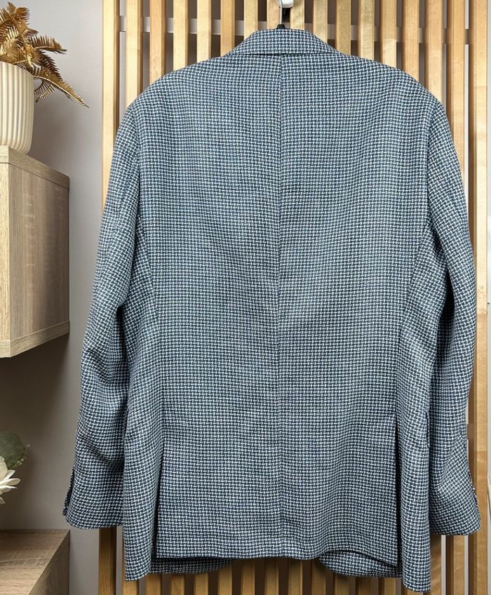 Blazer Boss Tailored – Lin, Laine et Soie, Regular, Taille 50 FR - photo numéro 3