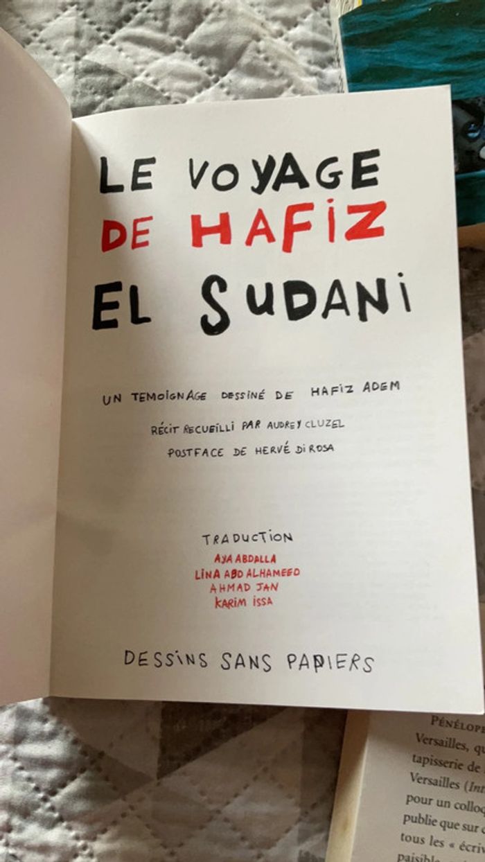 #le voyage de Hafiz el Sudani par Audrey Cluzel. Cl - photo numéro 6
