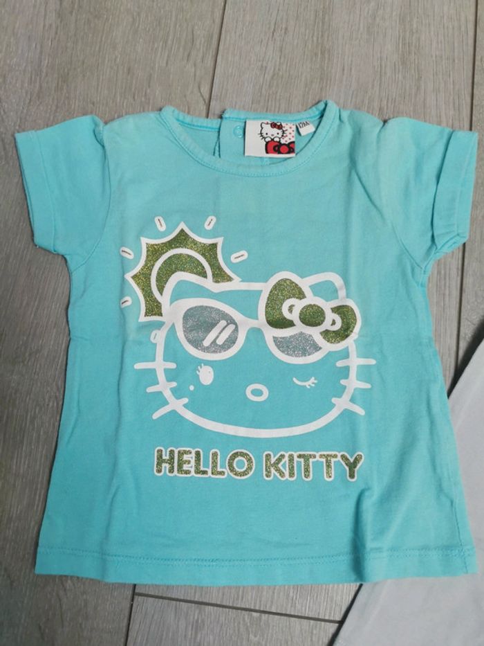 Tee shirt manches courtes Hello Kitty - photo numéro 2