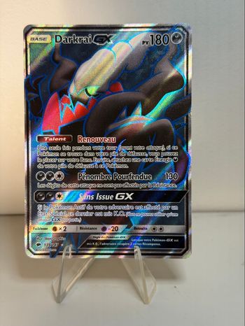  Carte Pokémon GX FA - Darkrai de Ombres Ardentes 139/147