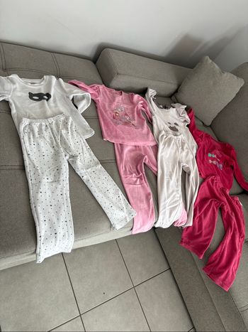 Pyjama fille hiver 5 ans