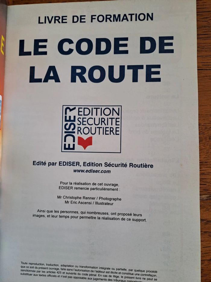 Livret le code de la route plus tests - photo numéro 3