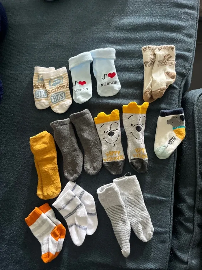 Lot de chaussettes 14-15-16