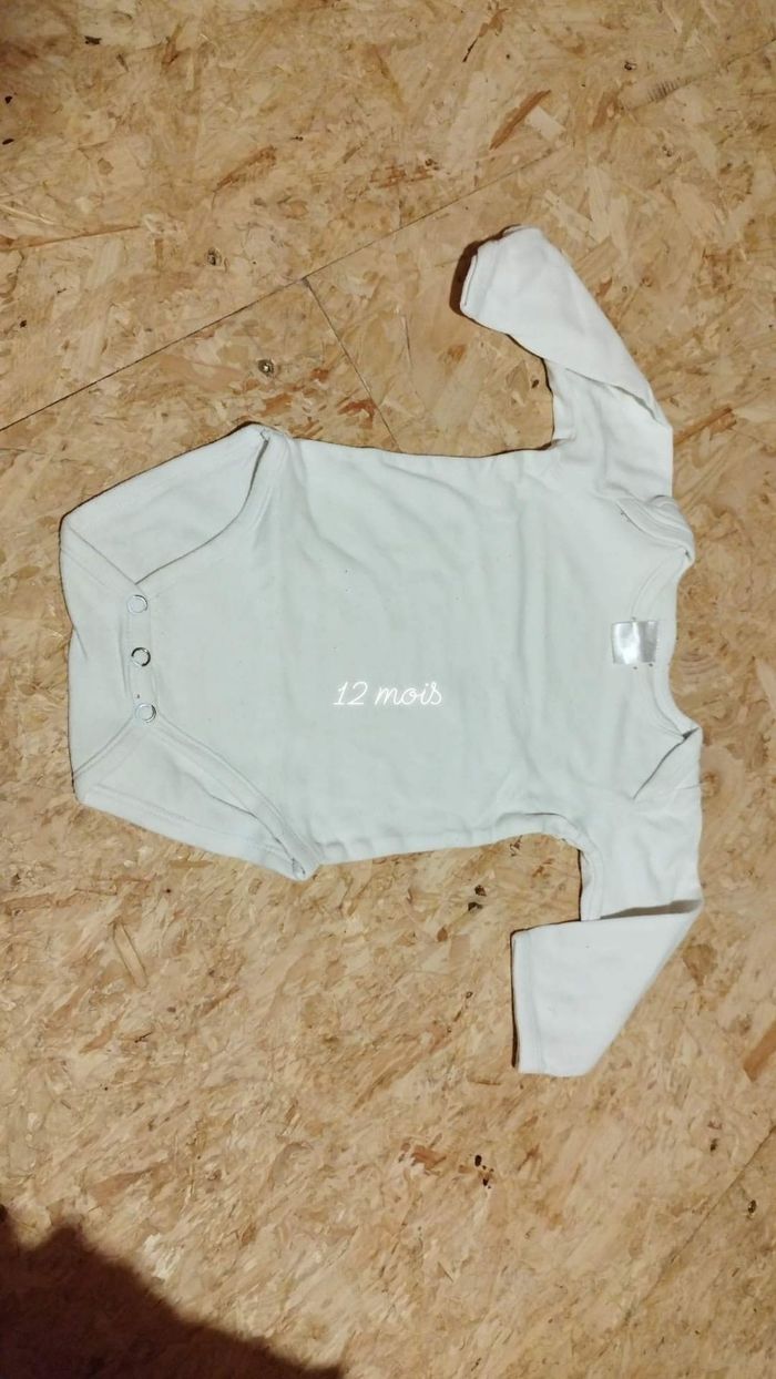 Body fille - garçon 12 mois