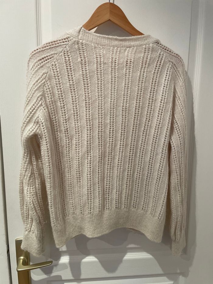 Gilet maille écru promod - photo numéro 3