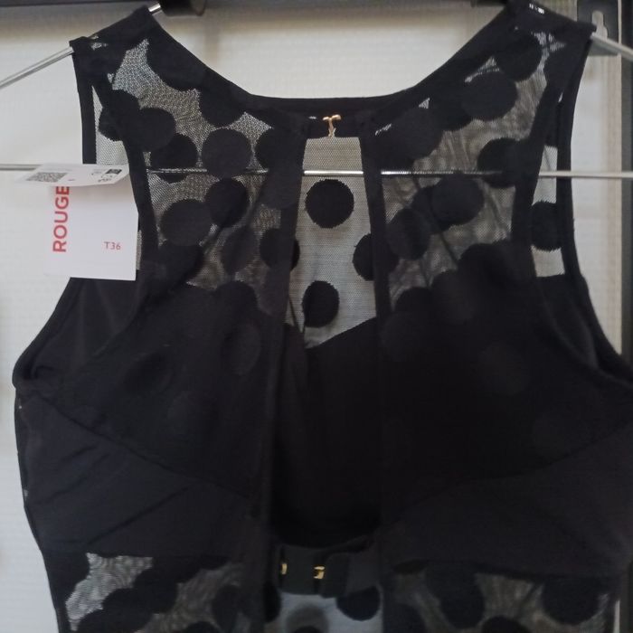 Body Rouge gorge 36 modèle glamour neuf étiquette - photo numéro 5