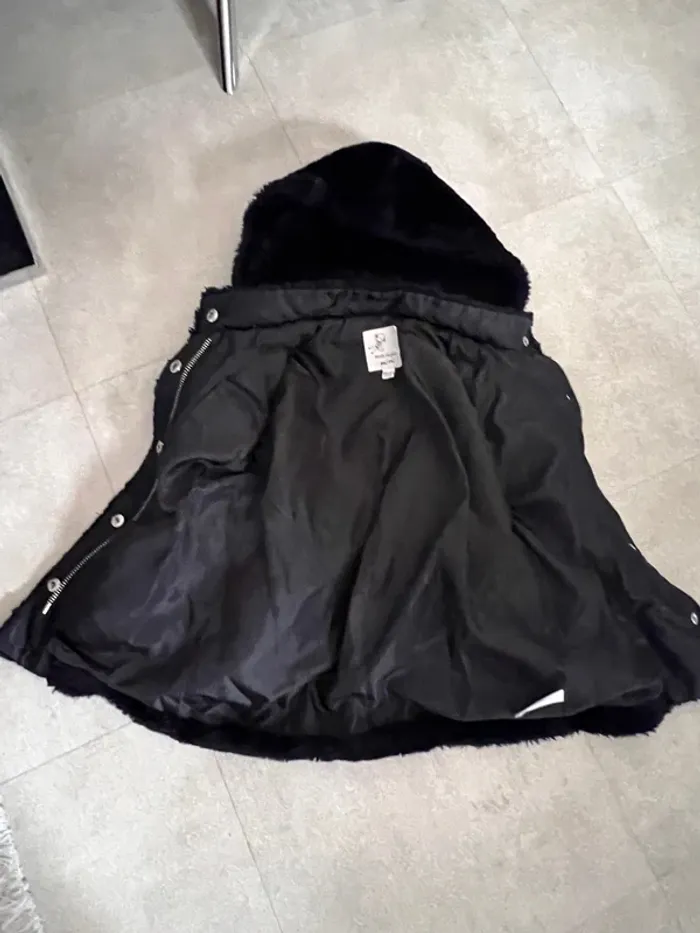 Manteau pour petite fille Fausse fourrure - photo numéro 4