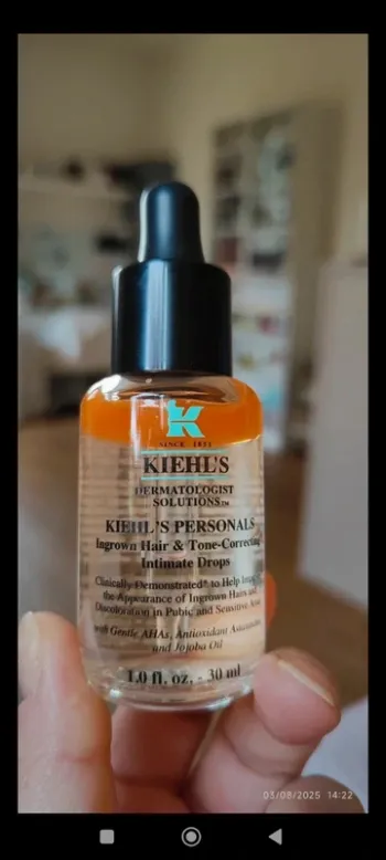 Kiehl's Soin Poils incarnés Action immédiate en 30 minutes Ingrown Hair Intimate Drops  30ml