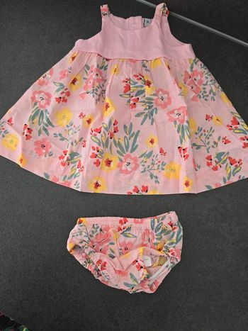 Robe fleurie 3 mois