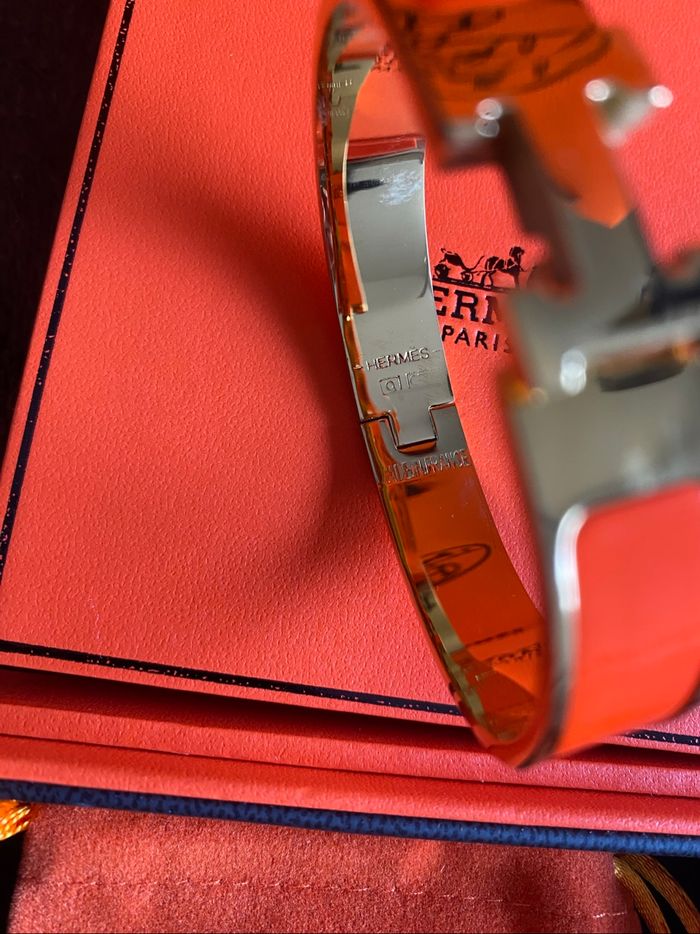 Bracelet clic h Hermès - photo numéro 5