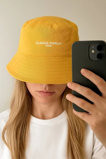 Bob jaune réversible imprimé motifs bandana Claudie Pierlot