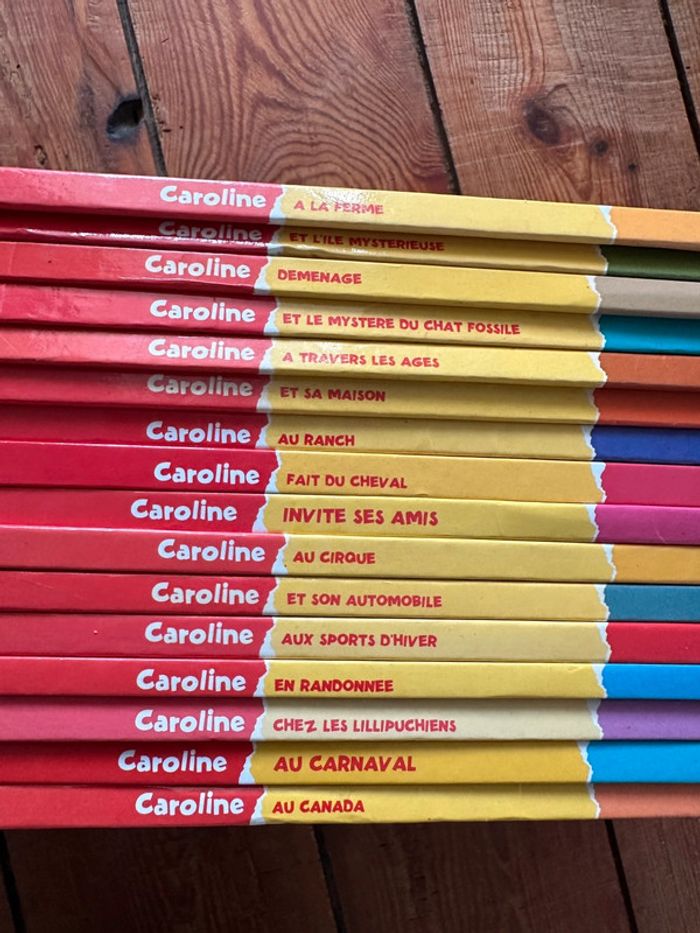 Incroyable lot de 16 livres bd albums Caroline damiers couleurs Pierre Probst Hachette - photo numéro 6