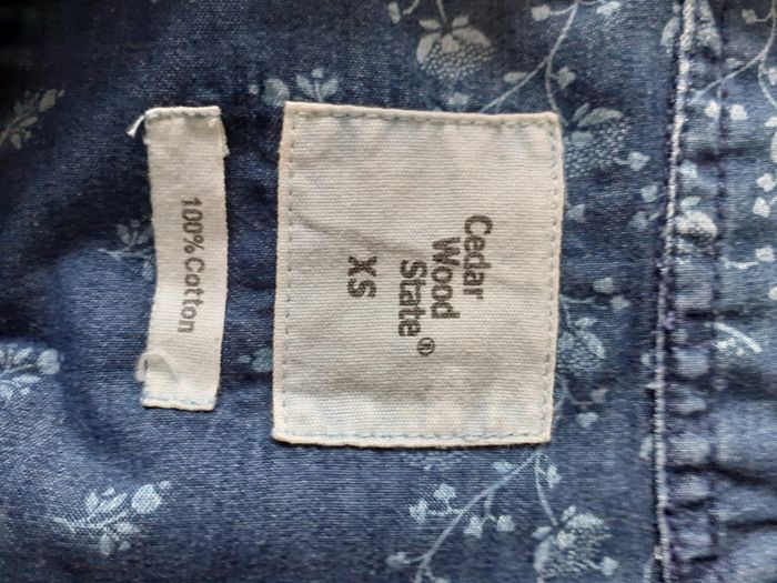 Vintage Chemise tissu effet imprimé idéal pour l été - photo numéro 3