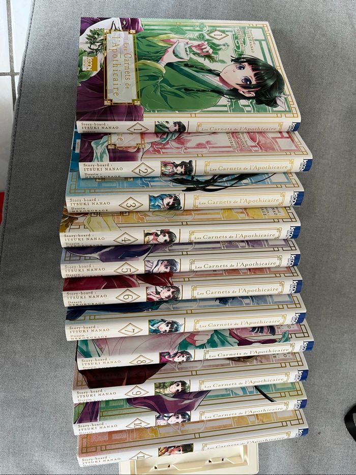 Carnet de l’apothicaire tome 1 a 11 - photo numéro 3