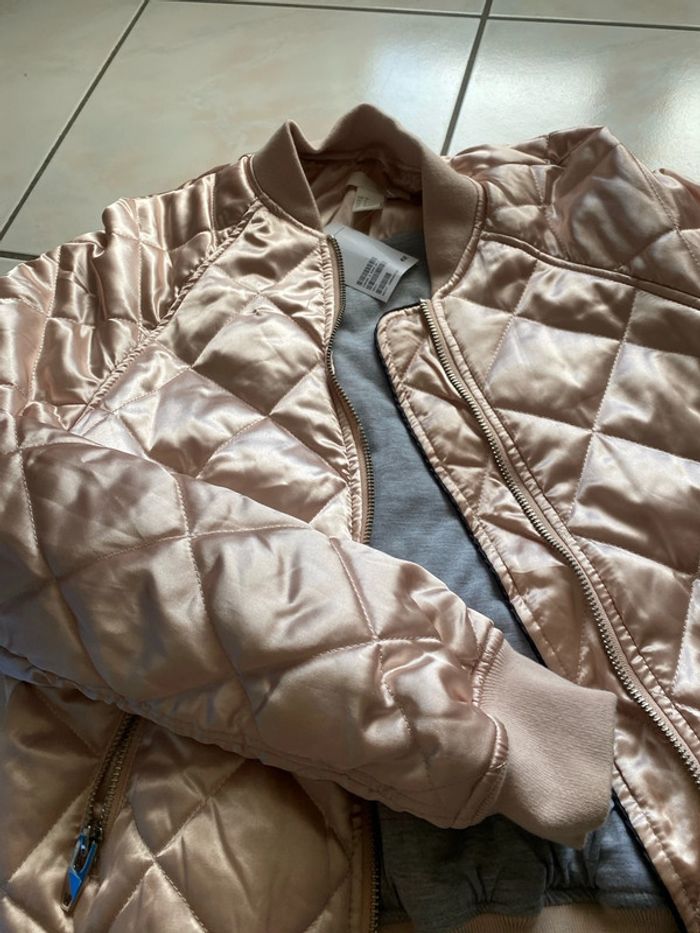 Veste neuve bomber hm taille 34 - photo numéro 4