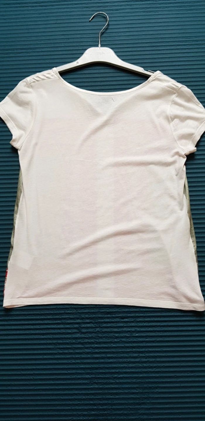 T-shirt bimatiere caroll - photo numéro 2