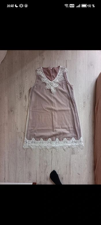 Robe / tunique XL 42 femme dentelle très bon etat